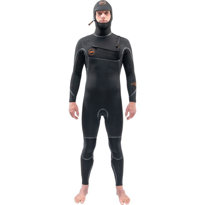 Гидрокостюм DAKINE MENS CYCLONE CHEST ZIP HOODED 6/4 Blk, размер L DK22M64HCZ (0604565453662)